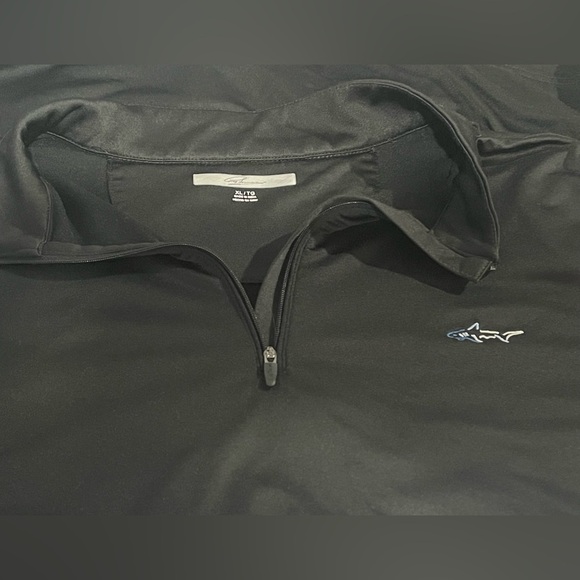 Greg Norman size XL Men's Black Quarter-Zip Shirt - Picture 3 of 5